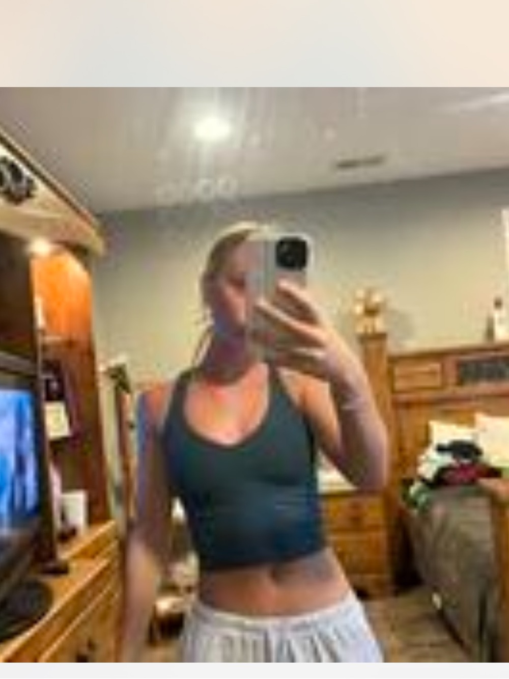 Dark Teal lululemon align tank
